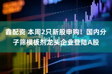 鑫配资 本周2只新股申购！国内分子筛模板剂龙头企业登陆A股