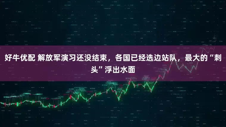 好牛优配 解放军演习还没结束，各国已经选边站队，最大的“刺头”浮出水面